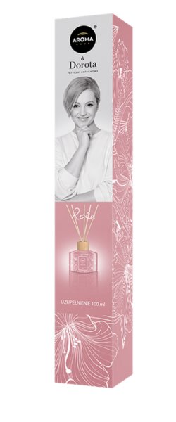 Aroma Refill patyczki zapachowe 100ml - Róża