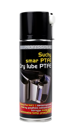SJD Smar PTFE teflonowy 400ml - spray smarowanie teflon