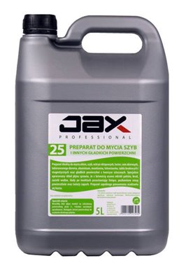 JAX25 5L - Skuteczny płyn do mycia szyb zapachowy