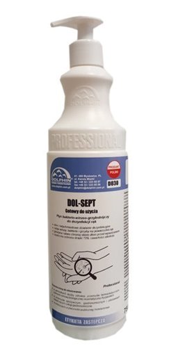 Dolphin Dol-Sept SF 750ml - płyn do dezynfekcji powierzchni