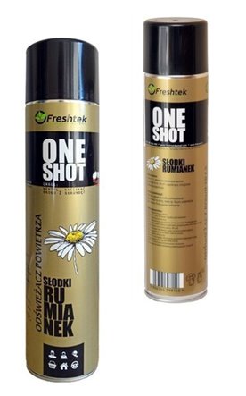 Freshtek ONE SHOT 600ml odświeżacz - Słodki Rumianek