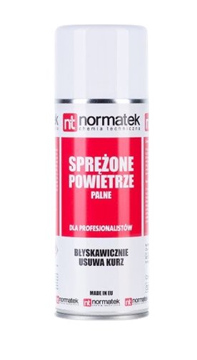 Normatek Sprężone Powietrze 400 ml - niezwykle skuteczne