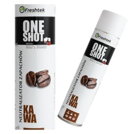 Freshtek ONE SHOT 600ml odświeżacz powietrza - Kawa