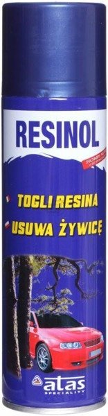 Atas RESINOL 250ml - preparat spray do usuwania żywicy