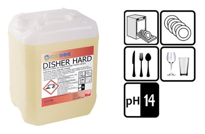 Eco Shine DISHER HARD 12kg - płyn do mycia naczyń w zmywarce