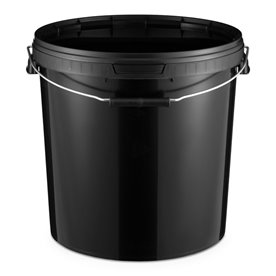 BenBow Wiadro detailingowe czarne 20L + pokrywka