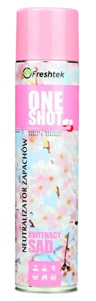 Freshtek ONE SHOT 600ml odświeżacz powietrza - Kwitnący Sad