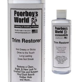 Poorboys Trim Restorer 473ml - dressing plastików