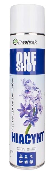 Freshtek ONE SHOT 600ml odświeżacz powietrza - Hiacynt