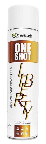 Freshtek ONE SHOT 600ml odświeżacz powietrza - Liberty