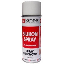 Normatek Silikon Spray 400 ml - do konserwacji plastików