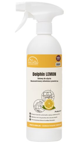 Dolphin LEMON 750ml - Odświeżacz Powietrza zapach cytrynowy