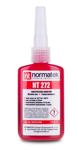 Normatek NT 272 50 g - klej do zabezpieczania gwintów
