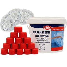 Eilfix Kostki Do Pisuaru 1kg + 3 sitka - neutralizacja odoru