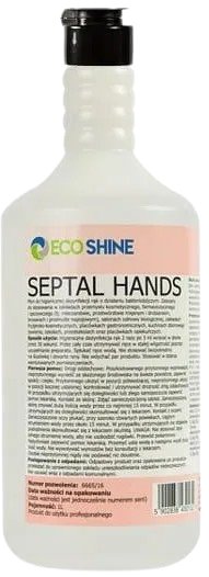 Eco Shine SEPTAL HANDS 1L - do dezynfekcji rąk bez alkoholu