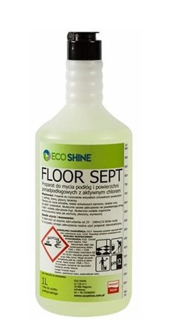 Eco Shine FLOOR SEPT 1L - płyn do mycia podłóg z chlorem