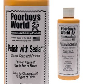 Poorboys World With Sealant 473ml - 2w1 Wosk samochodowy