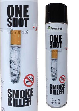Freshtek ONE SHOT 600ml odświeżacz powietrza - Smoke Killer