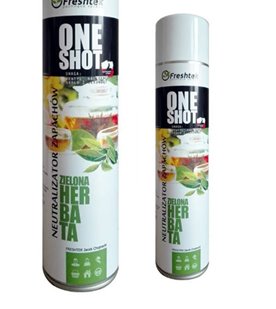 Freshtek ONE SHOT 600ml odświeżacz - Zielona Herbata