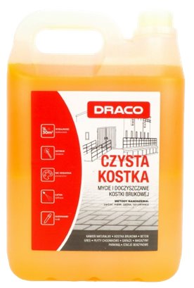 Draco Czysta Kostka 5L - Mycie Odtłuszczanie Kostki Brukowej
