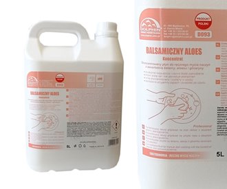 Dolphin Balsamiczny Aloes 5L - płyn do ręcznego mycia naczyń