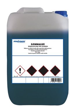 Fraber GOMMALUX 5kg - czernidło do opon zderzaków uszczelek
