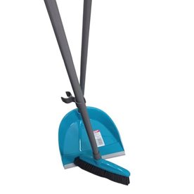 York Leniuch 20cm - zestaw do zamiatania kij 75cm niebieski