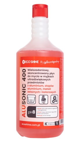 Eco Shine ALUSONIC 400 1L - płyn do myjek ultradźwiękowych