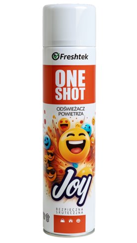 Freshtek ONE SHOT 600ml odświeżacz powietrza - Joy