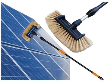 Szczotka teleskopowa do mycia solarów do 2,5m 4-płaszczyzny