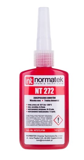 Normatek NT 272 50 g - klej do zabezpieczania gwintów