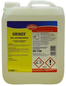 Eilfix URINEX PLUS 5L - mycie fug pisuarów odkamieniacz