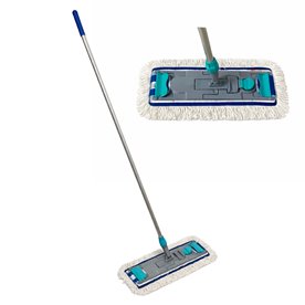 Profesjonalny mop PREMIUM 50 cm kij + stelaż + mop