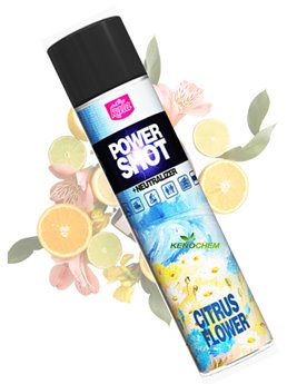 Kala POWER SHOT Citrus Flower 600ml - odświeżacz powietrza