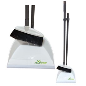 York Leniuch 20cm - zestaw do zamiatania kij 75cm biały