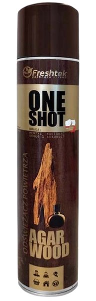 Freshtek ONE SHOT 600ml odświeżacz powietrza - Agarwood