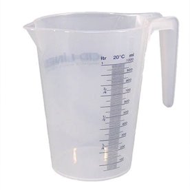 Zestaw miarek 2x1L - dzbanek do płynów chemii wytrzymały