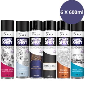KALA Zestaw One Shot 6x600ml | Najładniejsze zapachy HIT