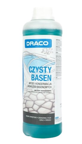 Draco CZYSTY BASEN 1L - mycie zadaszeń basenowych